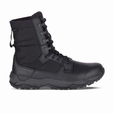 Merrell MQC Patrol Waterproof Boot Wide Width Arbetsskor Herr Svarta (SE120695)